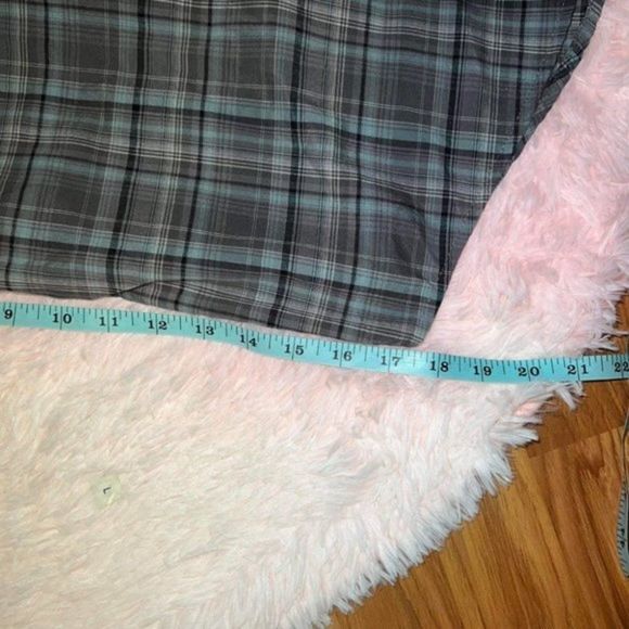 G.H. Bass Mens Gray Plaid Long Sleeve Collared Outdoor Button Up Shirt Sz Large - Picture 12 of 13